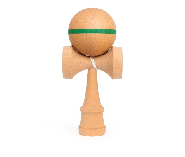Jucarie Interactiva Kendama, Flippy, din Lemn, 18 cm, Joc de Indemanare pentru Copii si Adulti, Model cu Dunga, Verde Jucarie Interactiva Kendama, Flippy, din Lemn, 18 cm, Joc de Indemanare pentru Copii si Adulti, Model cu Dunga, Verde