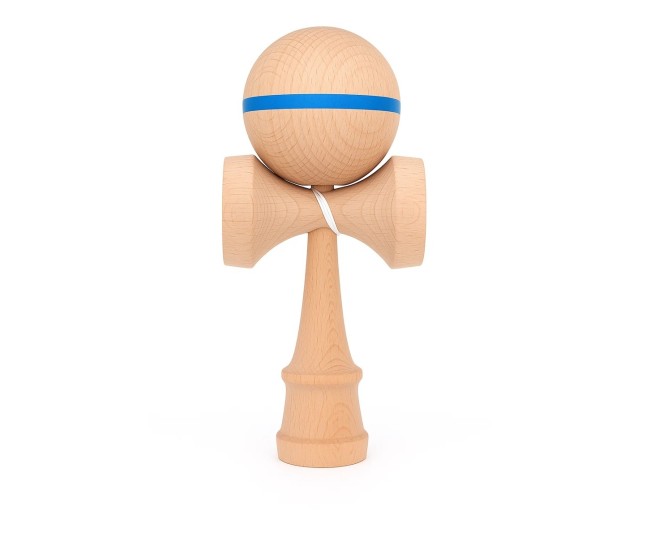 Jucarie Interactiva Kendama, Flippy, din Lemn, 18 cm, Joc de Indemanare pentru Copii si Adulti, Model cu Dunga, Albastru Jucarie Interactiva Kendama, Flippy, din Lemn, 18 cm, Joc de Indemanare pentru Copii si Adulti, Model cu Dunga, Albastru