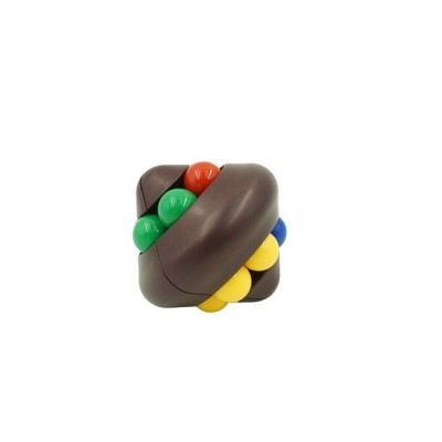 Jucarie interactiva pentru copii, Magic Cube, Castaniu Jucarie interactiva pentru copii, Magic Cube, Castaniu