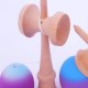 Jucarie Interactiva Kendama, Flippy, din Lemn, 18 cm, Joc de Indemanare pentru Copii si Adulti, Model Gradient 1, Roz/Mov/Albastru Jucarie Interactiva Kendama, Flippy, din Lemn, 18 cm, Joc de Indemanare pentru Copii si Adulti, Model Gradient 1, Roz/Mov/Albastru