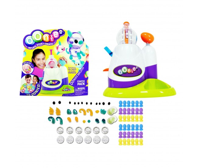 Jucarie magica Bobo Sticky Oonies pentru umflat baloane, 32 baloane si 42 de accesorii incluse, multicolor Jucarie magica Bobo Sticky Oonies pentru umflat baloane, 32 baloane si 42 de accesorii incluse, multicolor