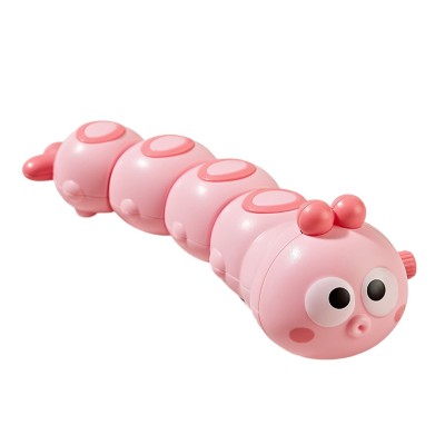 Jucarie mecanica pentru copii Flippy, omida haioasa, material ABS, cu cheita, distractiva, se taraste, se misca, 15 x 4 cm, roz Jucarie mecanica pentru copii Flippy, omida haioasa, material ABS, cu cheita, distractiva, se taraste, se misca, 15 x 4 cm, roz