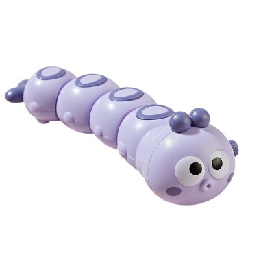 Jucarie mecanica pentru copii Flippy, omida haioasa, cu cheita, distractiva, se taraste, se misca, 15 x 4 cm, mov Jucarie mecanica pentru copii Flippy, omida haioasa, cu cheita, distractiva, se taraste, se misca, 15 x 4 cm, mov