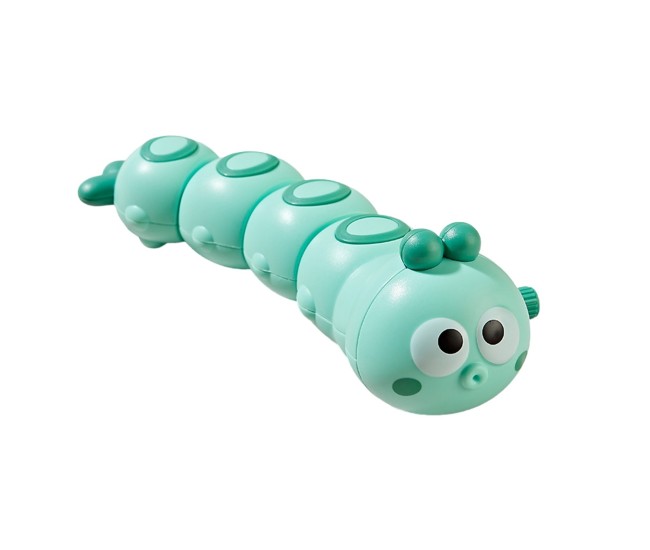 Jucarie mecanica pentru copii Flippy, omida haioasa, cu cheita, distractiva, se taraste, se misca, 15 x 4 cm, verde Jucarie mecanica pentru copii Flippy, omida haioasa, cu cheita, distractiva, se taraste, se misca, 15 x 4 cm, verde