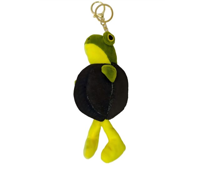 Jucarie Moale de Plus de Tip Breloc, Flippy, Model Italian Brainrot Broscuta cu Anvelopa Boneca Ambalabu, 18 x 11 cm, Negru Verde Jucarie Moale de Plus de Tip Breloc, Flippy, Model Italian Brainrot Broscuta cu Anvelopa Boneca Ambalabu, 18 x 11 cm, Negru Verde