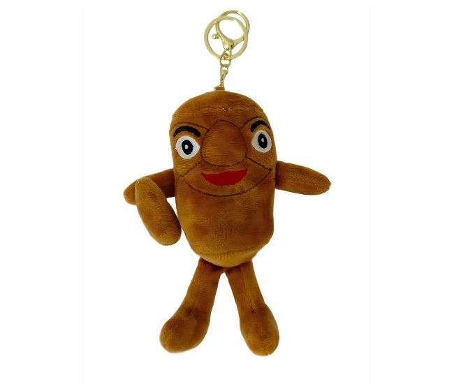 Jucarie Moale de Plus de Tip Breloc, Flippy, Model Italian Brainrot Omul de Lemn Tung Tung Tung Sahur, 16 x 12 cm, Maro Jucarie Moale de Plus de Tip Breloc, Flippy, Model Italian Brainrot Omul de Lemn Tung Tung Tung Sahur, 16 x 12 cm, Maro