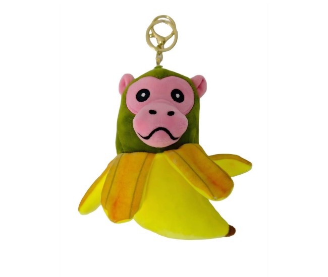 Jucarie Moale de Plus de Tip Breloc, Flippy, Model Italian Brainrot Maimuta Banana Chimpanzini Bananini, 14 x 10 cm, Verde Galben Jucarie Moale de Plus de Tip Breloc, Flippy, Model Italian Brainrot Maimuta Banana Chimpanzini Bananini, 14 x 10 cm, Verde Galben
