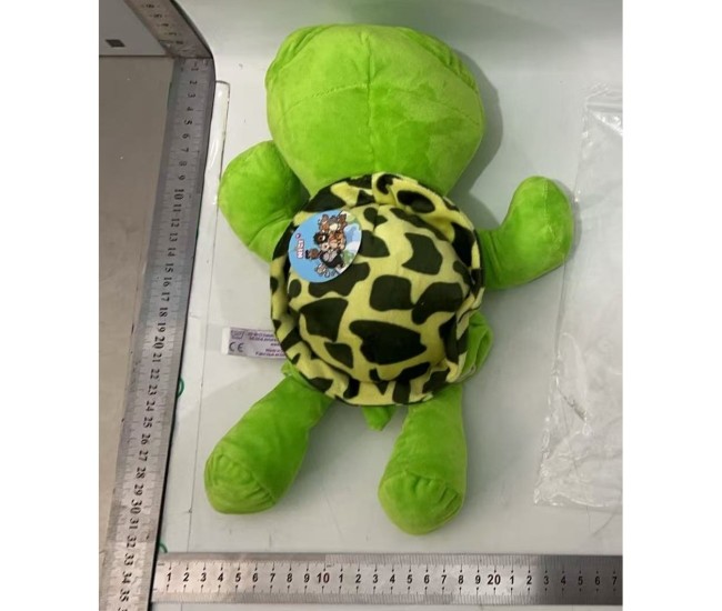 Papusa de Mana pentru Teatru de Papusi, Flippy, din Plus, 25 x 10 x 8 cm, Model Broasca, Verde Papusa de Mana pentru Teatru de Papusi, Flippy, din Plus, 25 x 10 x 8 cm, Model Broasca, Verde