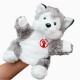 Papusa de Mana pentru Teatru de Papusi, Flippy, din Plus, 25 x 10 x 8 cm, Model Husky, Gri Papusa de Mana pentru Teatru de Papusi, Flippy, din Plus, 25 x 10 x 8 cm, Model Husky, Gri