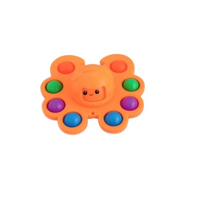 Jucarie Pop It, Flippy, Fidget Toy, Antistres, Senzoriala, Crab, Portocaliu Jucarie Pop It, Flippy, Fidget Toy, Antistres, Senzoriala, Crab, Portocaliu