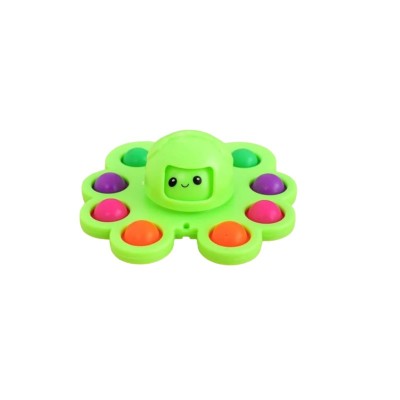 Jucarie Pop It, Flippy, Fidget Toy, Antistres, Senzoriala, Crab, Verde Jucarie Pop It, Flippy, Fidget Toy, Antistres, Senzoriala, Crab, Verde