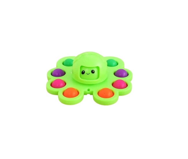 Jucarie Pop It, Flippy, Fidget Toy, Antistres, Senzoriala, Crab, Verde Jucarie Pop It, Flippy, Fidget Toy, Antistres, Senzoriala, Crab, Verde