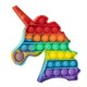 Jucarie Pop it Now & Flip it, Push Bubble Unicorn Multicolor Model 5 Jucarie Pop it Now & Flip it, Push Bubble Unicorn Multicolor Model 5