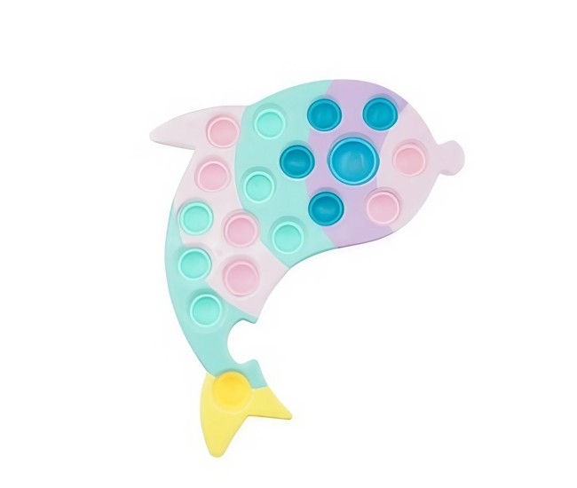 Jucarie senzoriala antistres, Simple Dimple, Delfin, Macarons,Flippy Jucarie senzoriala antistres, Simple Dimple, Delfin, Macarons,Flippy