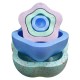 Jucarie Senzoriala de Echilibru, Flippy, Tip Stepping Stones, 5 Piese, din Spuma, pentru Miscare, Sarituri, Prindere, Diametru 28 cm, Model 4, Multicolor Jucarie Senzoriala de Echilibru, Flippy, Tip Stepping Stones, 5 Piese, din Spuma, pentru Miscare, Sarituri, Prindere, Diametru 28 cm, Model 4, Multicolor