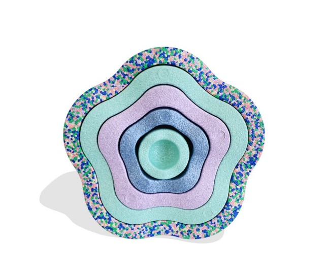 Jucarie Senzoriala de Echilibru, Flippy, Tip Stepping Stones, 5 Piese, din Spuma, pentru Miscare, Sarituri, Prindere, Diametru 28 cm, Model 3, Multicolor Jucarie Senzoriala de Echilibru, Flippy, Tip Stepping Stones, 5 Piese, din Spuma, pentru Miscare, Sarituri, Prindere, Diametru 28 cm, Model 3, Multicolor