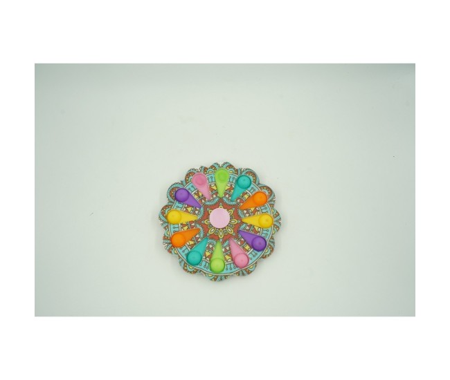 Jucarie Senzoriala Flippy - Simple Dimple, Antistres, Multicolor, model 3 Jucarie Senzoriala Flippy - Simple Dimple, Antistres, Multicolor, model 3