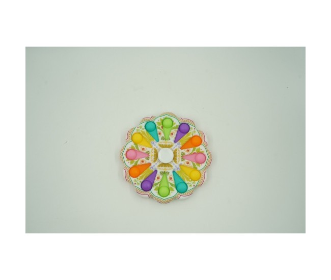 Jucarie Senzoriala Flippy - Simple Dimple, Antistres, Multicolor, model 4 Jucarie Senzoriala Flippy - Simple Dimple, Antistres, Multicolor, model 4