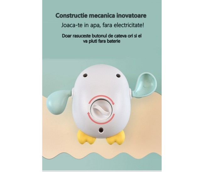 Jucarii de baie pentru copii, Flippy, pinguinul bleu Jucarii de baie pentru copii, Flippy, pinguinul bleu