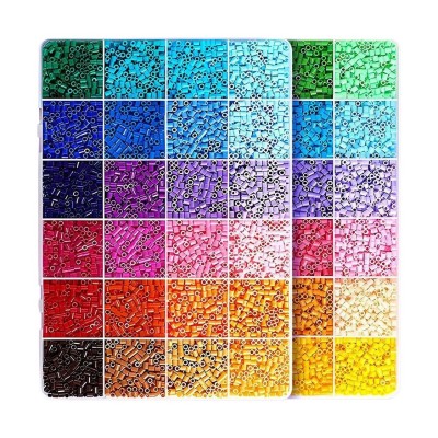Kit de Margele Perle, Flippy, Set DIY 3D din 48 de Culori, 4000 de piese, Instrumente pentru Margele Incluse, 2.6 mm in cutie, Multicolor Kit de Margele Perle, Flippy, Set DIY 3D din 48 de Culori, 4000 de piese, Instrumente pentru Margele Incluse, 2.6 mm in cutie, Multicolor
