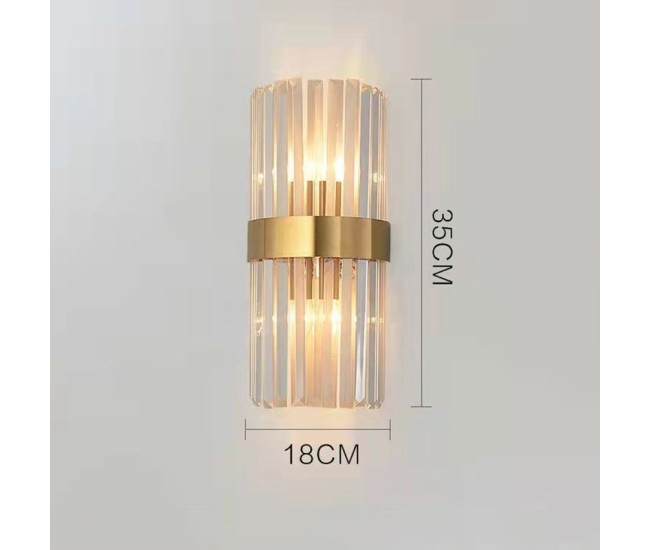 Lampa de Perete in Interior, Flippy, Lampa de Lux pentru Decor de Interior, Corp de Iluminat Tip aplica, din Inox Auriu si Cristal, Lumina Calda Rece Neutra, 35 x 18 cm, Ideal pentru Camere Mici si Medii, Transparent Auriu Lampa de Perete in Interior, Flippy, Lampa de Lux pentru Decor de Interior, Corp de Iluminat Tip aplica, din Inox Auriu si Cristal, Lumina Calda Rece Neutra, 35 x 18 cm, Ideal pentru Camere Mici si Medii, Transparent Auriu