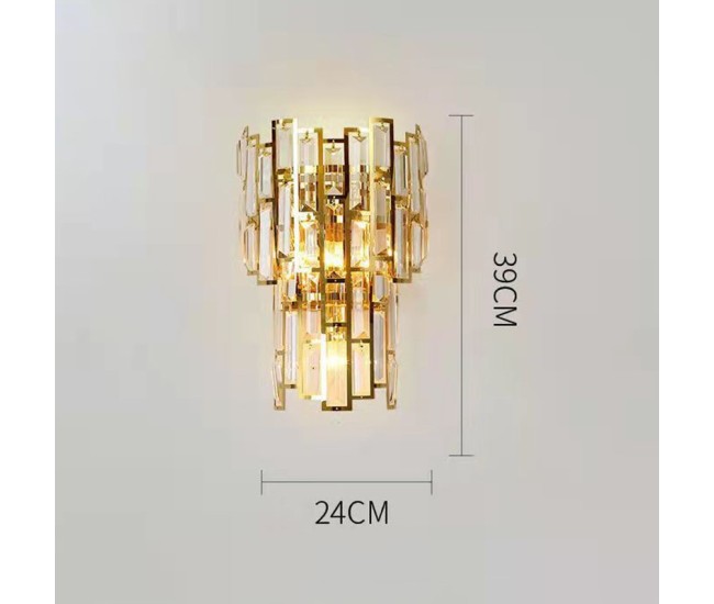 Lampa de Perete in Interior, Flippy, Lampa de Lux pentru Decor de Interior, Corp de Iluminat Tip aplica, din Inox Auriu si Cristal, Lumina Calda Rece Neutra, 39x24 cm, Ideal pentru Camere Mici si Medii, Auriu Lampa de Perete in Interior, Flippy, Lampa de Lux pentru Decor de Interior, Corp de Iluminat Tip aplica, din Inox Auriu si Cristal, Lumina Calda Rece Neutra, 39x24 cm, Ideal pentru Camere Mici si Medii, Auriu