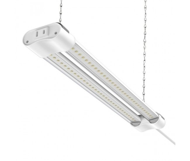Lampa dubla pentru cresterea plantelor Flippy, 50 cm, T5, tehnologie LED, nu afecteaza plantele, potrivit pentru intregul ciclu de crestere, lumina alb calda Lampa dubla pentru cresterea plantelor Flippy, 50 cm, T5, tehnologie LED, nu afecteaza plantele, potrivit pentru intregul ciclu de crestere, lumina alb calda