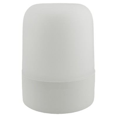 Lampa LED Reincarcabila, Flippy, Control tactil, Lumina in 3 culori albe, Lampa pentru Dormitor, 16 Culori RGB, Lumina de Noapte in Camera Copiilor, 11 x 8 x 8 cm, Alb