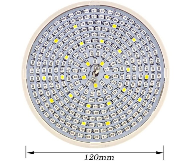 Lampa pentru cresterea plantelor de interior, Flippy, cap dublu, nu emana caldura, 290 leduri, 2 culori , prindere cu clips, 46x11.5x9.2 cm