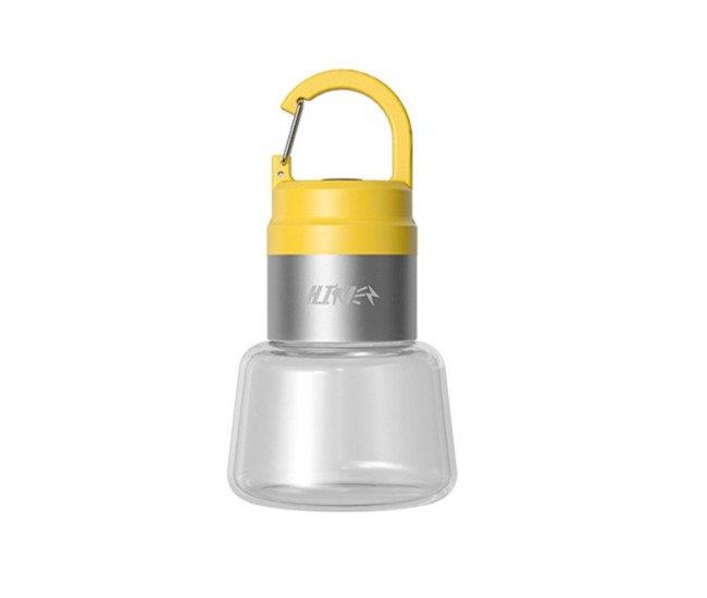 Lampa Portabila, Flippy, de Voiaj/Camping, Incarcare USB, IPX5, LED RGB, din ABS, 300 mAh, 10 x 5.5 x 5.5 cm, Galben Lampa Portabila, Flippy, de Voiaj/Camping, Incarcare USB, IPX5, LED RGB, din ABS, 300 mAh, 10 x 5.5 x 5.5 cm, Galben