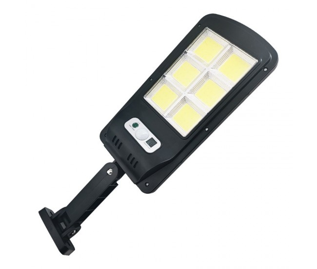 Lampa Solara De Exterior LED Flippy, 36 cm x 11.5 cm, 2880 Lumeni 120 COB LED 24 W - echivalent 192 W bec incadescent, IP65, Senzor de Miscare, Senzor de Lumina, 6 Grile, Alb Rece Lampa Solara De Exterior LED Flippy, 36 cm x 11.5 cm, 2880 Lumeni 120 COB LED 24 W - echivalent 192 W bec incadescent, IP65, Senzor de Miscare, Senzor de Lumina, 6 Grile, Alb Rece
