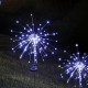 Lampa Solara, Flippy, Decor Gradina, Model Fireworks/Artificii, din Sarma de Cupru, 120 LED-uri, 55W, 90 cm, Alb Rece