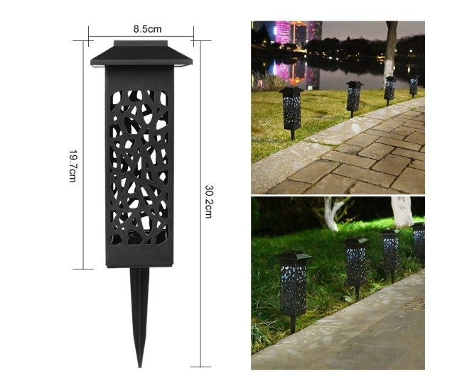 Lampa solara LED Flippy, tip felinar cu acoperis, pentru gradina, inaltime 30.2 cm, putere 0.2W, 1.2V, 600mAh, alb rece Lampa solara LED Flippy, tip felinar cu acoperis, pentru gradina, inaltime 30.2 cm, putere 0.2W, 1.2V, 600mAh, alb rece