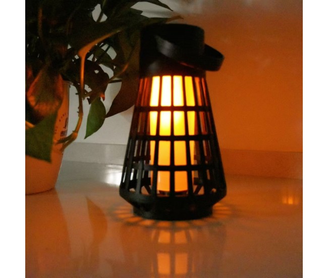 Lampa Solara pentru Gradina, Flippy, Reincarcabila de la Soare, Model Felinar, Portabila cu Picior, Lumina Calda, 12 cm, Negru Lampa Solara pentru Gradina, Flippy, Reincarcabila de la Soare, Model Felinar, Portabila cu Picior, Lumina Calda, 12 cm, Negru