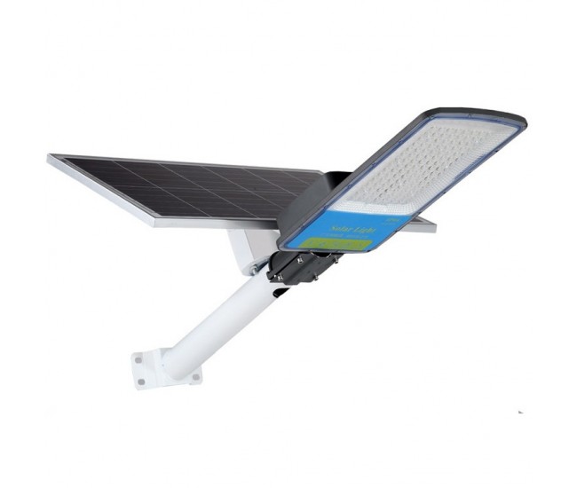 Lampa solara stradala Flippy, IP66, senzor de lumina, 240 LED-uri SMD, 3200 lm, panou 35W, putere 400W, autonomie 12-16 ore, telecomanda, montare prin fixare, pentru strada sau gradina, finisaj mat, material ABS, 49 x 21 x 5.5 cm, gri Lampa solara stradala Flippy, IP66, senzor de lumina, 240 LED-uri SMD, 3200 lm, panou 35W, putere 400W, autonomie 12-16 ore, telecomanda, montare prin fixare, pentru strada sau gradina, finisaj mat, material ABS, 49 x 21 x 5.5 cm, gri