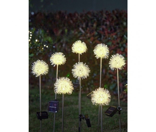 Lampa solara sub forma de Papadie, alb cald, Flippy Lampa solara sub forma de Papadie, alb cald, Flippy
