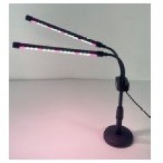 Lampa UV pentru crestere plante Flippy, conectare la retea, 10W, 2 capete, lumina alb/mov, 36 LED-uri, ajustabila pana la 60 cm Lampa UV pentru crestere plante Flippy, conectare la retea, 10W, 2 capete, lumina alb/mov, 36 LED-uri, ajustabila pana la 60 cm