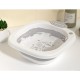 Lavoar Pliabil, Flippy, pentru Copii 1-8 Ani, 28.5x28.5x10 cm, din PE+PP, 3.5l, Model Picioare, Gri Lavoar Pliabil, Flippy, pentru Copii 1-8 Ani, 28.5x28.5x10 cm, din PE+PP, 3.5l, Model Picioare, Gri