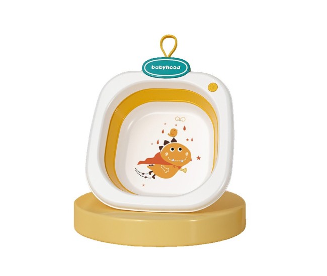 Lavoar Pliabil, Flippy, pentru Copii 1-8 Ani, Model Animat, din PP+TPE, 32x29x10 cm, Portocaliu Lavoar Pliabil, Flippy, pentru Copii 1-8 Ani, Model Animat, din PP+TPE, 32x29x10 cm, Portocaliu