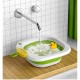 Lavoar Pliabil, Flippy, pentru Copii 1-8 Ani, Model Animat, din PP+TPE, 32x29x10 cm, Verde Lavoar Pliabil, Flippy, pentru Copii 1-8 Ani, Model Animat, din PP+TPE, 32x29x10 cm, Verde
