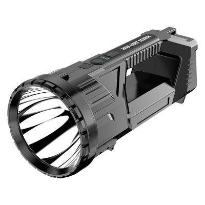 Lanterna LED USB, Flippy, încărcare, viață lungă, lumină puternică, de mână, super strălucitoare, neagra