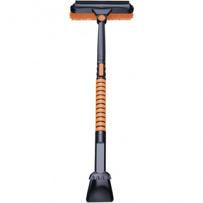 Lopata pentru zapada Flippy, 3 in 1, Perie si Racleta, Rotativa, Telescopica, Detasabila, Material Aluminiu si ABS, 100 x 25 cm, negru Lopata pentru zapada Flippy, 3 in 1, Perie si Racleta, Rotativa, Telescopica, Detasabila, Material Aluminiu si ABS, 100 x 25 cm, negru