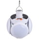 Lampa solara cu 25 LED-uri, pliabila, prindere carlig cu 5 moduri de iluminare, Flippy Lampa solara cu 25 LED-uri, pliabila, prindere carlig cu 5 moduri de iluminare, Flippy