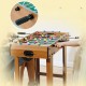 Masa de fotbal cu teren si 18 jucatori Flippy, cu tablou pentru scor, din metal, lemn si ABS, cu Picioare, 69 x 34 x 65 cm, pentru copii si adulti Masa de fotbal cu teren si 18 jucatori Flippy, cu tablou pentru scor, din metal, lemn si ABS, cu Picioare, 69 x 34 x 65 cm, pentru copii si adulti