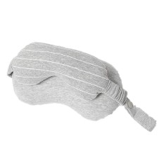 Masca de dormit, Flippy, 2 in 1, cu Tetiera, din Particule de Spuma si Bumbac, Gri Deschis Masca de dormit, Flippy, 2 in 1, cu Tetiera, din Particule de Spuma si Bumbac, Gri Deschis