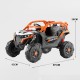 Masina Electrica pentru Copii, Flippy, Tip Buggy/UTV Off-Road Dual Drive, Conectare Bluetooth, Telecomanda, Lumina Intermitenta si Muzica, Baterie 380*2, 6V 7Ah, 97 x 62 x 58 cm, Portocaliu Negru Masina Electrica pentru Copii, Flippy, Tip Buggy/UTV Off-Road Dual Drive, Conectare Bluetooth, Telecomanda, Lumina Intermitenta si Muzica, Baterie 380*2, 6V 7Ah, 97 x 62 x 58 cm, Portocaliu Negru