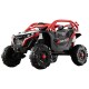 Masina Electrica pentru Copii, Flippy, Tip Buggy/UTV Off-Road Dual Drive, Conectare Bluetooth, Telecomanda, Lumina Intermitenta si Muzica, Baterie 380*2, 6V 7Ah, 97 x 62 x 58 cm, Rosu Negru Masina Electrica pentru Copii, Flippy, Tip Buggy/UTV Off-Road Dual Drive, Conectare Bluetooth, Telecomanda, Lumina Intermitenta si Muzica, Baterie 380*2, 6V 7Ah, 97 x 62 x 58 cm, Rosu Negru