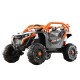 Masina Electrica pentru Copii, Flippy, Tip Buggy/UTV Off-Road Dual Drive, Conectare Bluetooth, Telecomanda, Lumina Intermitenta si Muzica, Baterie 380*2, 6V 7Ah, 97 x 62 x 58 cm, Portocaliu Negru Masina Electrica pentru Copii, Flippy, Tip Buggy/UTV Off-Road Dual Drive, Conectare Bluetooth, Telecomanda, Lumina Intermitenta si Muzica, Baterie 380*2, 6V 7Ah, 97 x 62 x 58 cm, Portocaliu Negru