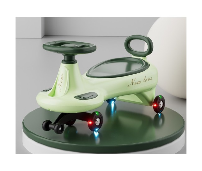 Masinuta, Flippy, 1-8 Ani, Rotire 360 Grade, Anti-rasturnare, Roti Silentioase, Impingere, Bluetooth, 66 x 32 x 37 cm, Verde Masinuta, Flippy, 1-8 Ani, Rotire 360 Grade, Anti-rasturnare, Roti Silentioase, Impingere, Bluetooth, 66 x 32 x 37 cm, Verde