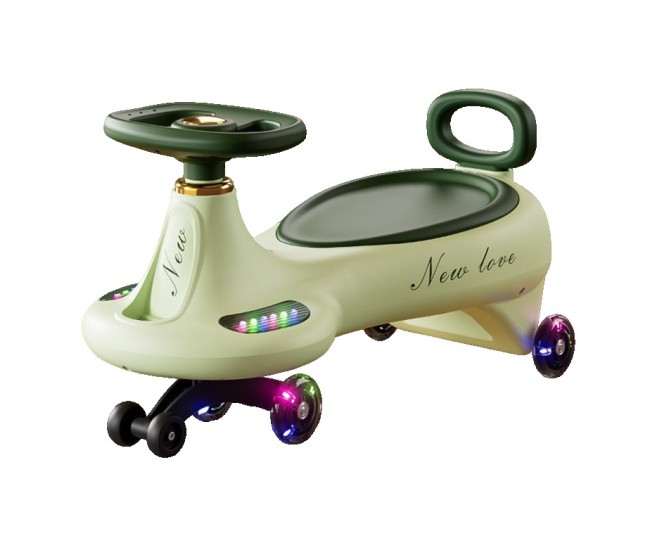 Masinuta, Flippy, 1-8 Ani, Rotire 360 Grade, Anti-rasturnare, Roti Silentioase, Impingere, Bluetooth, 66 x 32 x 37 cm, Verde Masinuta, Flippy, 1-8 Ani, Rotire 360 Grade, Anti-rasturnare, Roti Silentioase, Impingere, Bluetooth, 66 x 32 x 37 cm, Verde